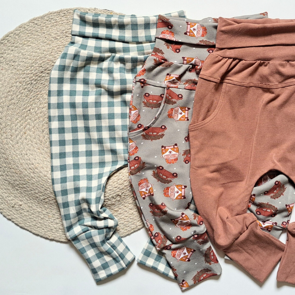 Pantalons évolutifs doux et extensible pour les tout-petits et bébés
