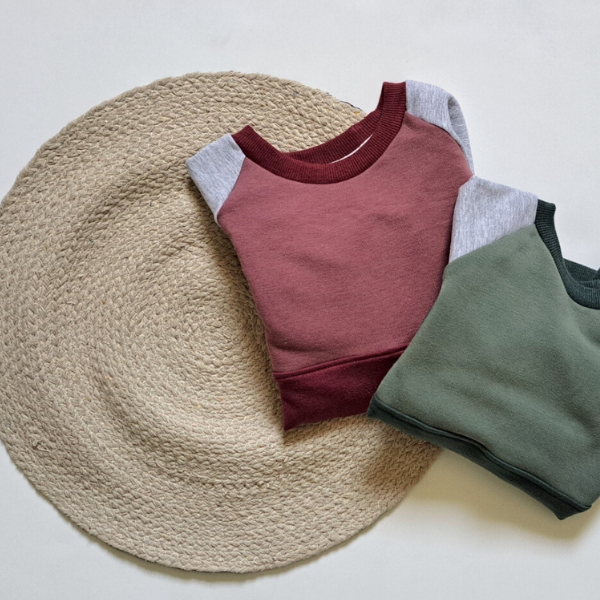 Chandails manches longues pour les enfants, tissus très doux