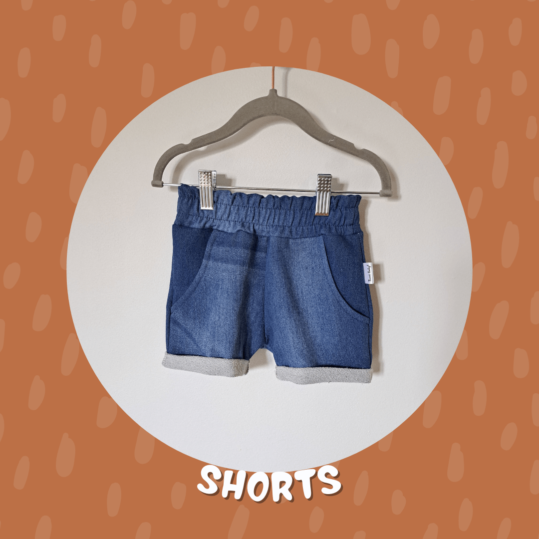 shorts bebe enfant jeans ete