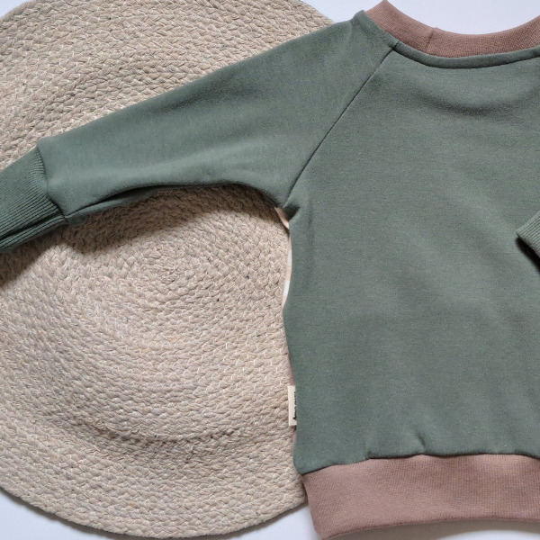 Chandail Raglan avec couleurs automnales, pour la rentrée scolaire des enfants