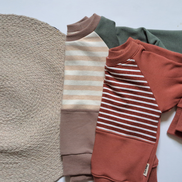 Chandail Raglan avec couleurs automnales