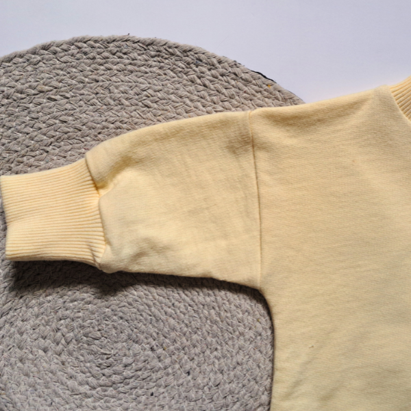 Pull Cache Couche - Jaune Banane - 0-6 mois