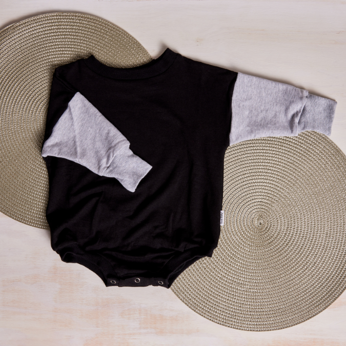 Cache-Couche Colorblock Noir