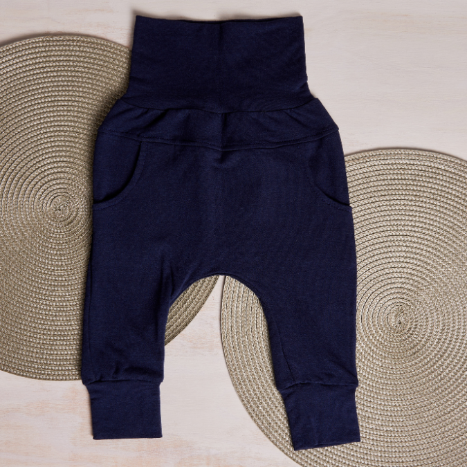 Comfort Bamboo Adjustable Pants Navy