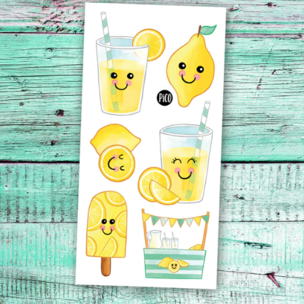 Tatouages temporaires - Limonade sucrée