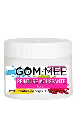 Peinture moussante pour le bain