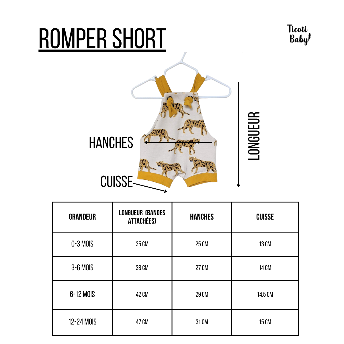 Romper Short évolutif - Tracteurs - 6-12 mois