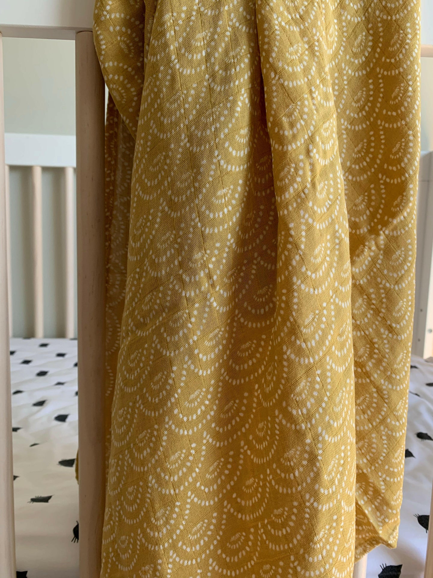 Mousseline pour bébé de bambou et coton Sunny