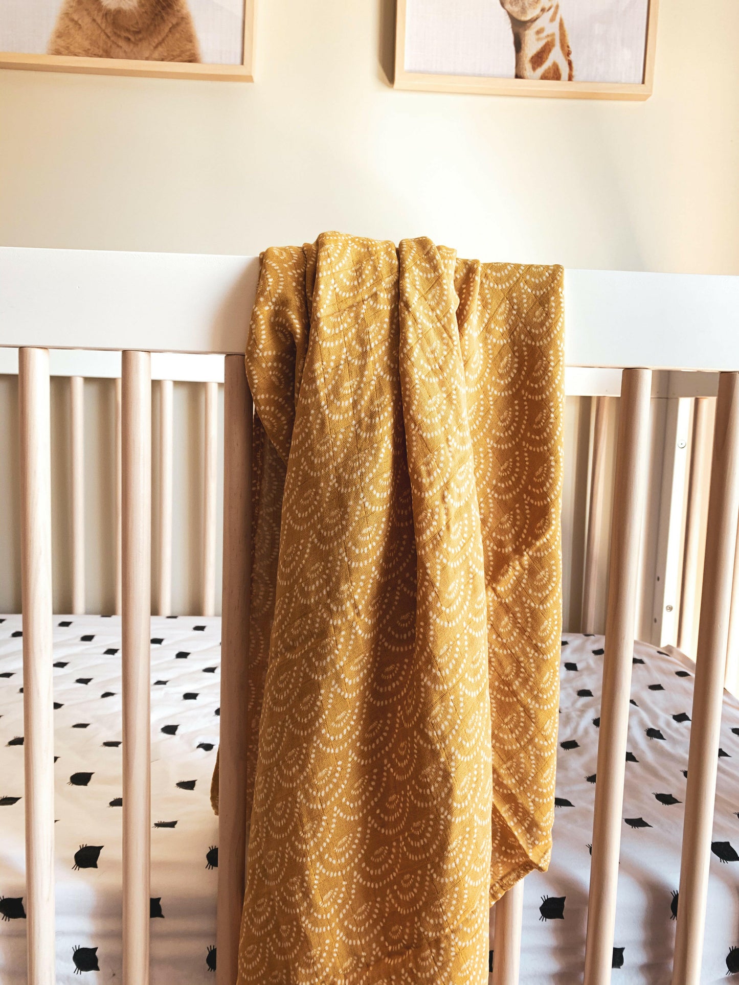 Mousseline pour bébé de bambou et coton Sunny
