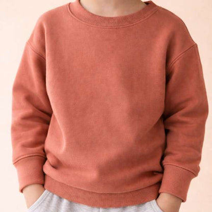 Chandail à manches longues pour enfant idéal pour les enfants hypersensible fabriqué par une compagnie québécoise