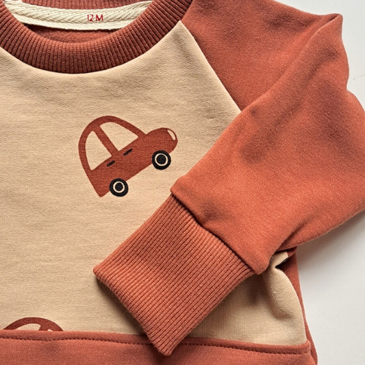 Chandail Raglan Chaud et confortable pour l'hiver pour les enfants à la garderie