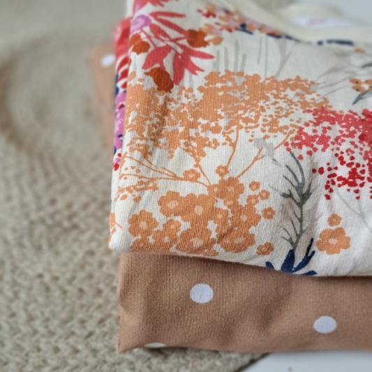 Chandail Raglan Fleurs des Champs pour les enfants