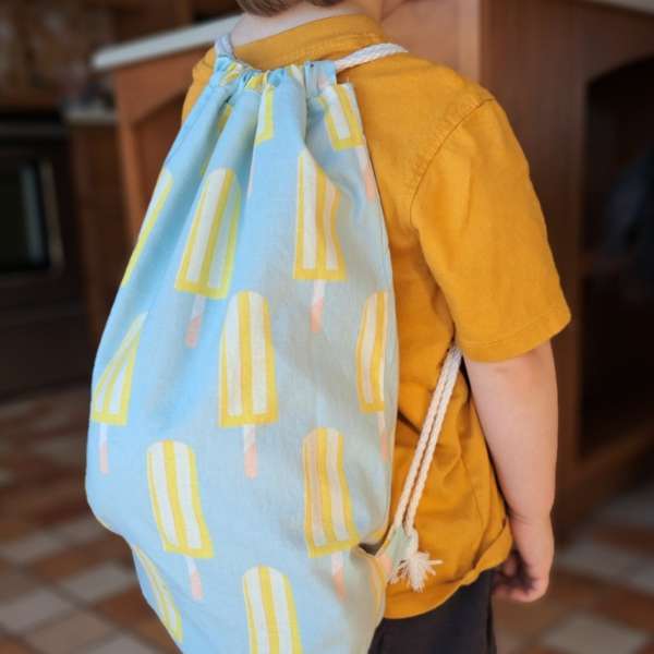 Sac à cordons coulissants pour enfants, pour la garderie, les vacances et les jouets