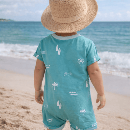 Barboteuse short pour bébé pour l'été