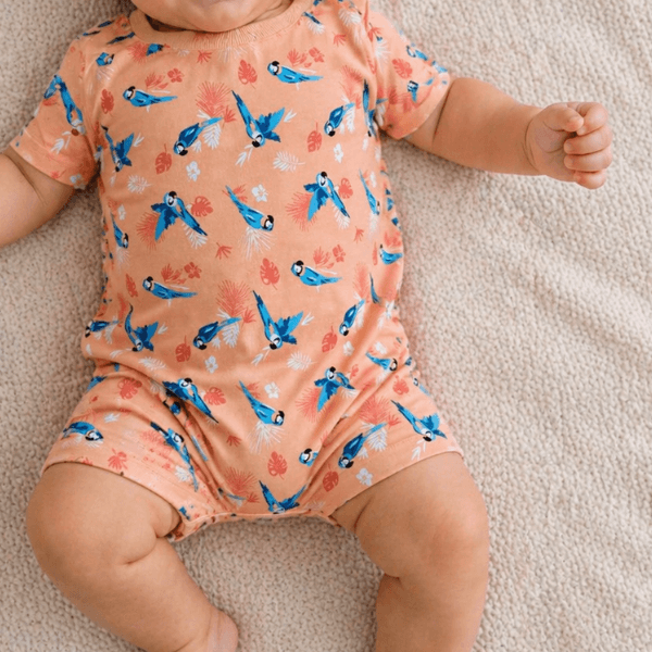 Barboteuse Perroquet pour bébé