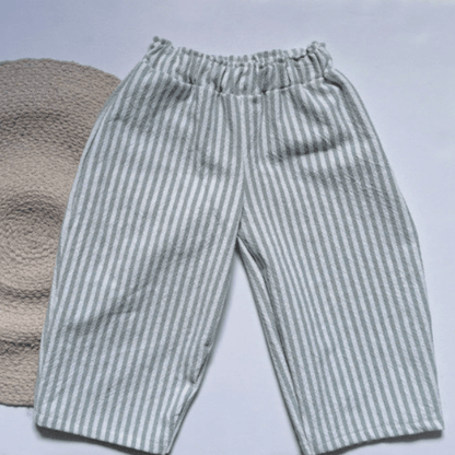 Pantalons Ballon de type baril pour les enfants, idéaux pour l'été et ultra confortables.
