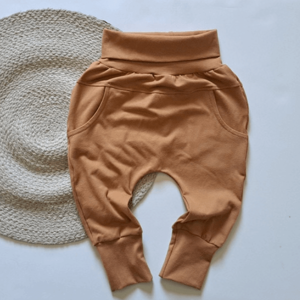 Pantalon évolutif pour bébé et enfant Caramel