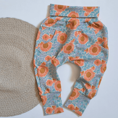 Pantalon évolutif Confort - Tournesol Bleu - 3-12 mois
