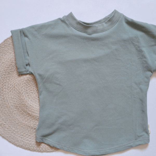 T-Shirt Ample Vert Agave