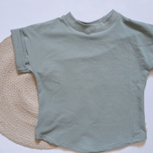 T-Shirt Ample Vert Agave