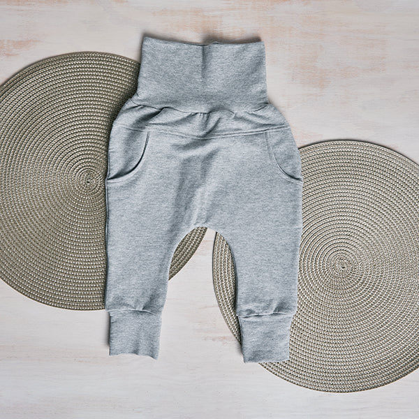 "Pantalon évolutif confort gris"