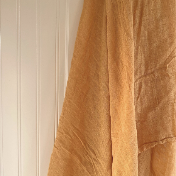 Bamboo and Cotton Baby Muslin - Honey